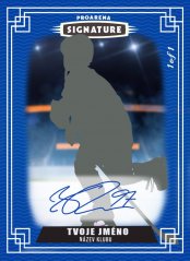 Hokejová kartička STATURE blue