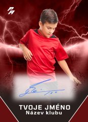 Futbalová kartička STORM SIGNATURE