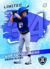 Baseballová kartička LIMITED