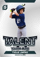 Baseballová kartička TALENT SILVER