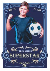 Futbalová kartička Super Star