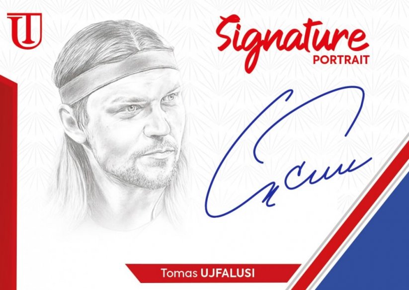 Tomáš Ujfaluši-Portrét podpis